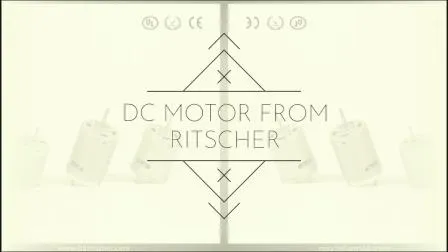 PMDC-Gleichstrommotor für Elektrowerkzeuge mit UL