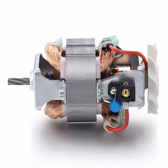 Elektrischer Einphasen-Entsafter für Haartrockner AC 6320, elektrischer Universal-Fleischwolf mit hoher Geschwindigkeit, Mixer/Universalmotoren